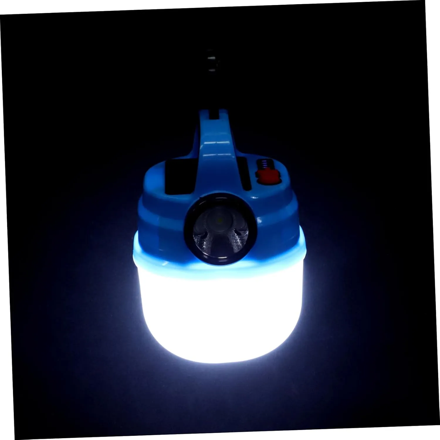 GANAZONO Solar Rechargeable Tent Lamp Portable Camping Light Led Emergency Lantern