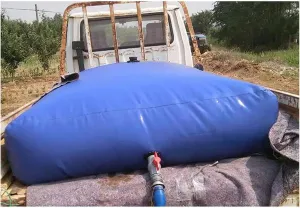 Garden Collapsible Water Container, Outdoor Portable Water Storage Bag, for Farm Watering PVC Water Tank Save Space Convenience Transporting, Customizable (Color : Blue, Size : 120L/0.8x0.45x