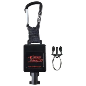 Gear Keeper Box Light Fire Flashlight Retractor with 3” Aluminum Carabiner Mount, RT3-4405 Made in the USA