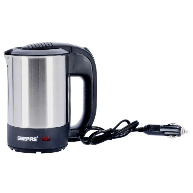 Geepas 12V Stainless steel Car Travel Kettle , 500ML
