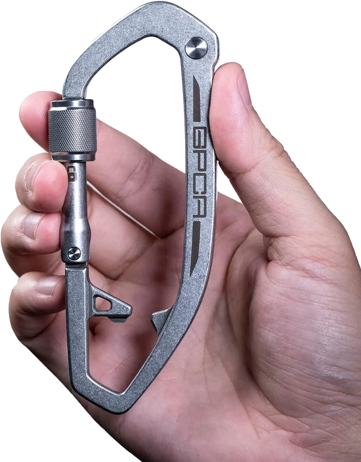 GPCA Carabiner Keychain Clip, Key Organizer, Key Ring, car Key Holder, Multi Tool EDC Gear with Bottle Opener