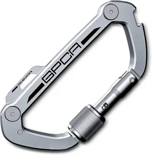GPCA Carabiner Keychain Clip, Key Organizer, Key Ring, car Key Holder, Multi Tool EDC Gear with Bottle Opener