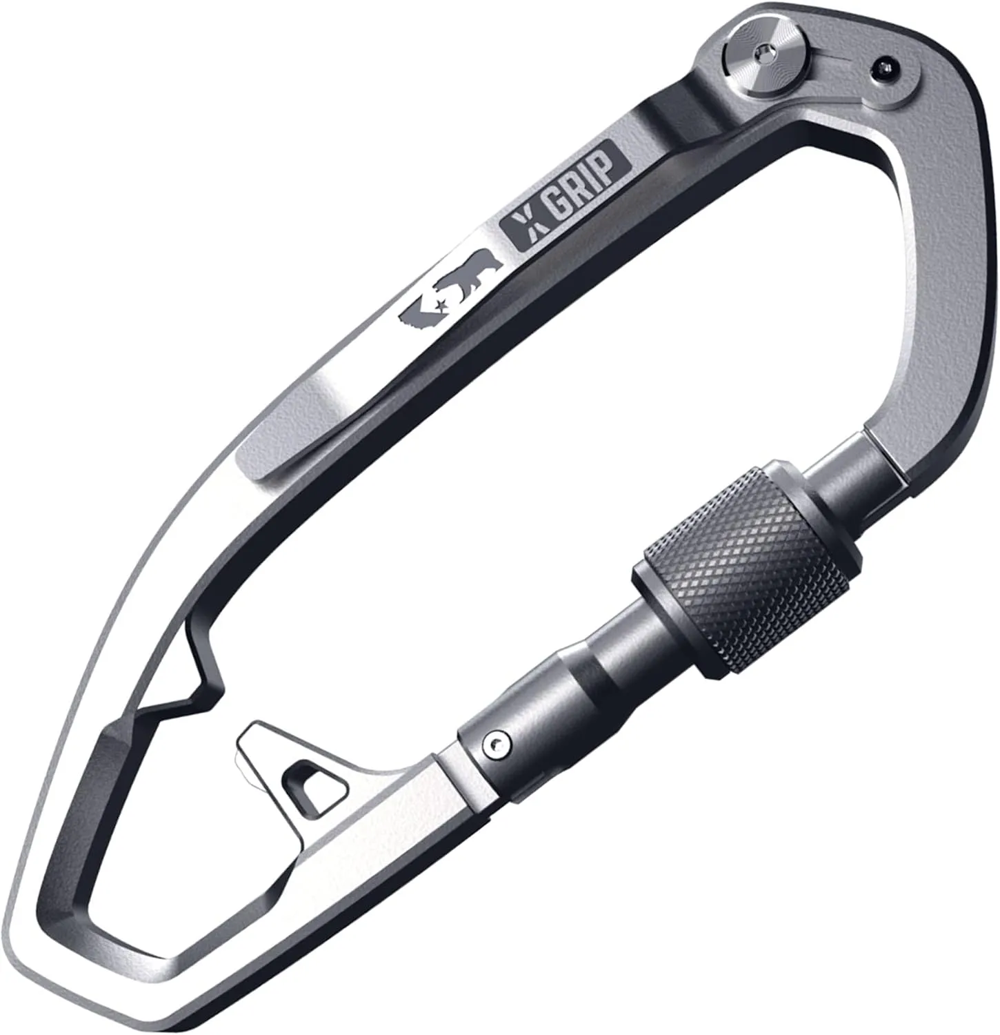 GPCA Carabiner Keychain Clip, Key Organizer, Key Ring, car Key Holder, Multi Tool EDC Gear with Bottle Opener