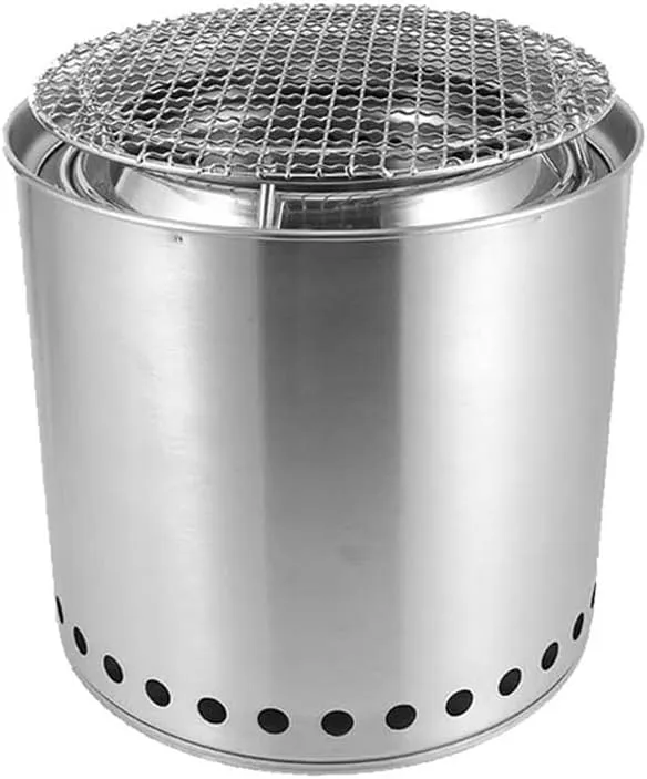 Grills Camping Wood Stove Portable Burner Tourist Lightweight Folding Cooker Firewood Outdoor Survival Trekking Hiking Picnic