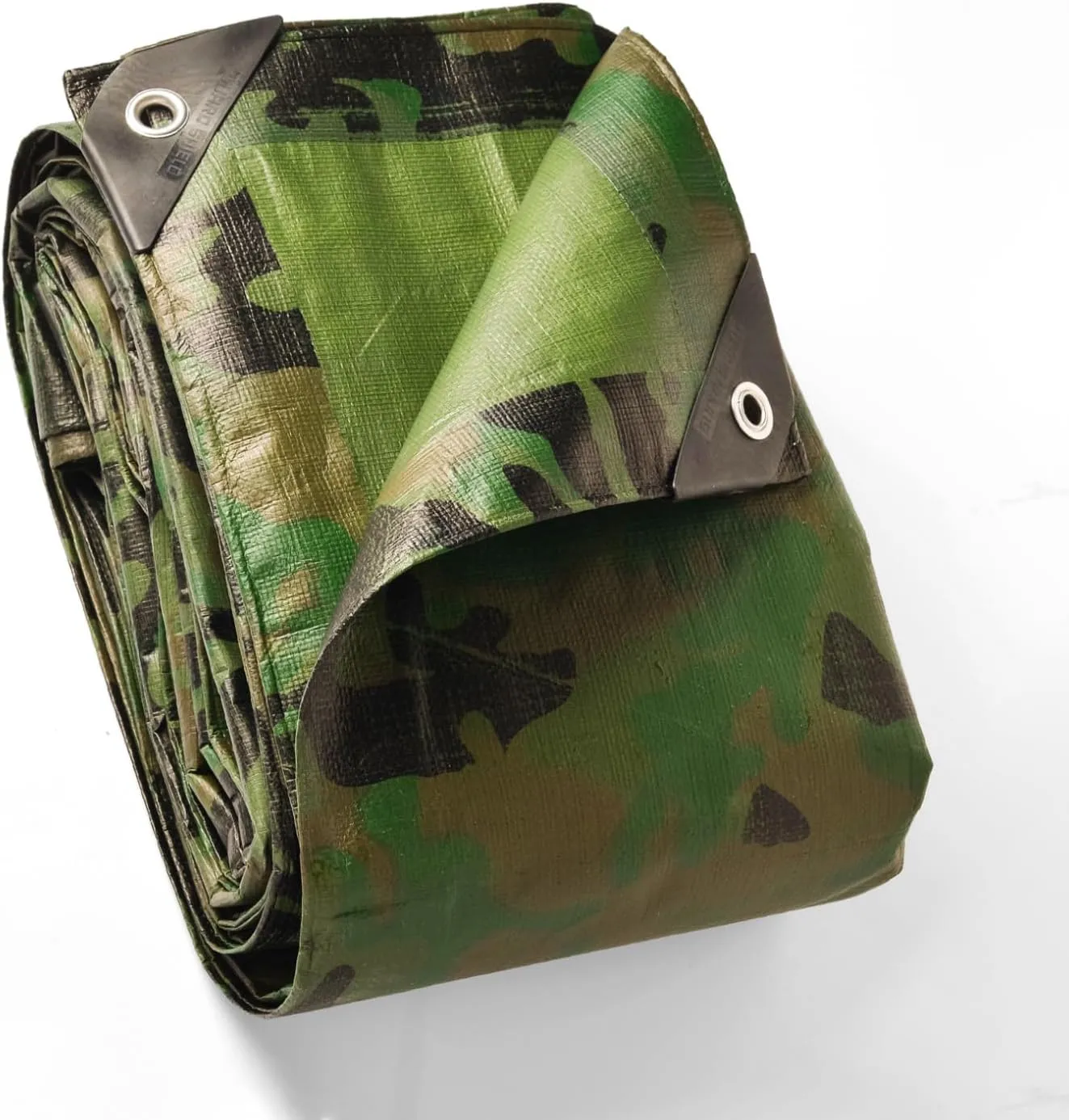 GUARD SHIELD Heavy Duty Camo Tarp Camouflage Tarps Waterproof 12x20 Feet Poly Cover 10mil