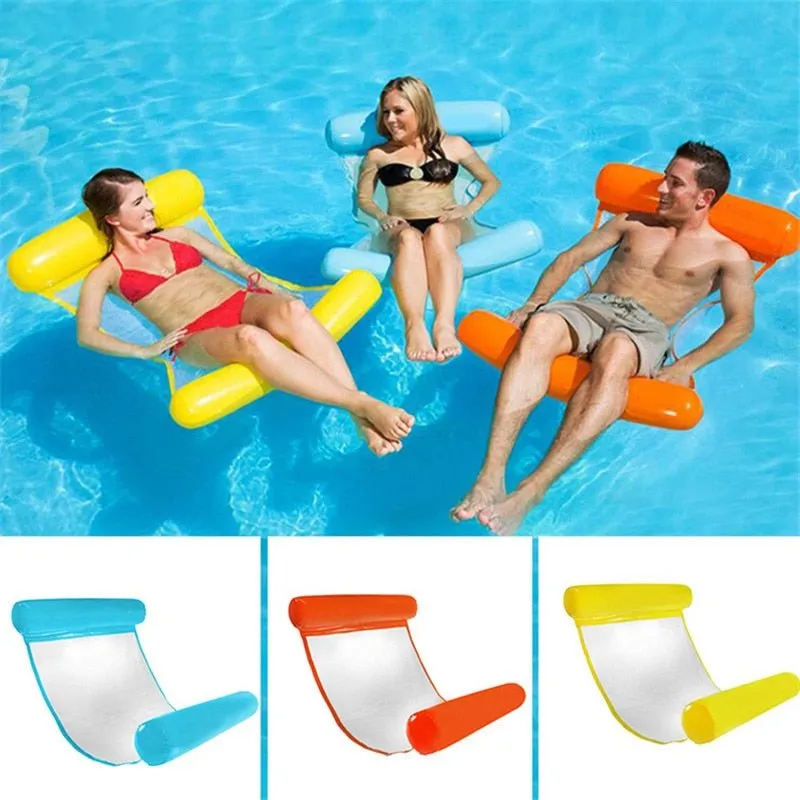 Hammock Float Lounger - Inflatable Pool Hammock