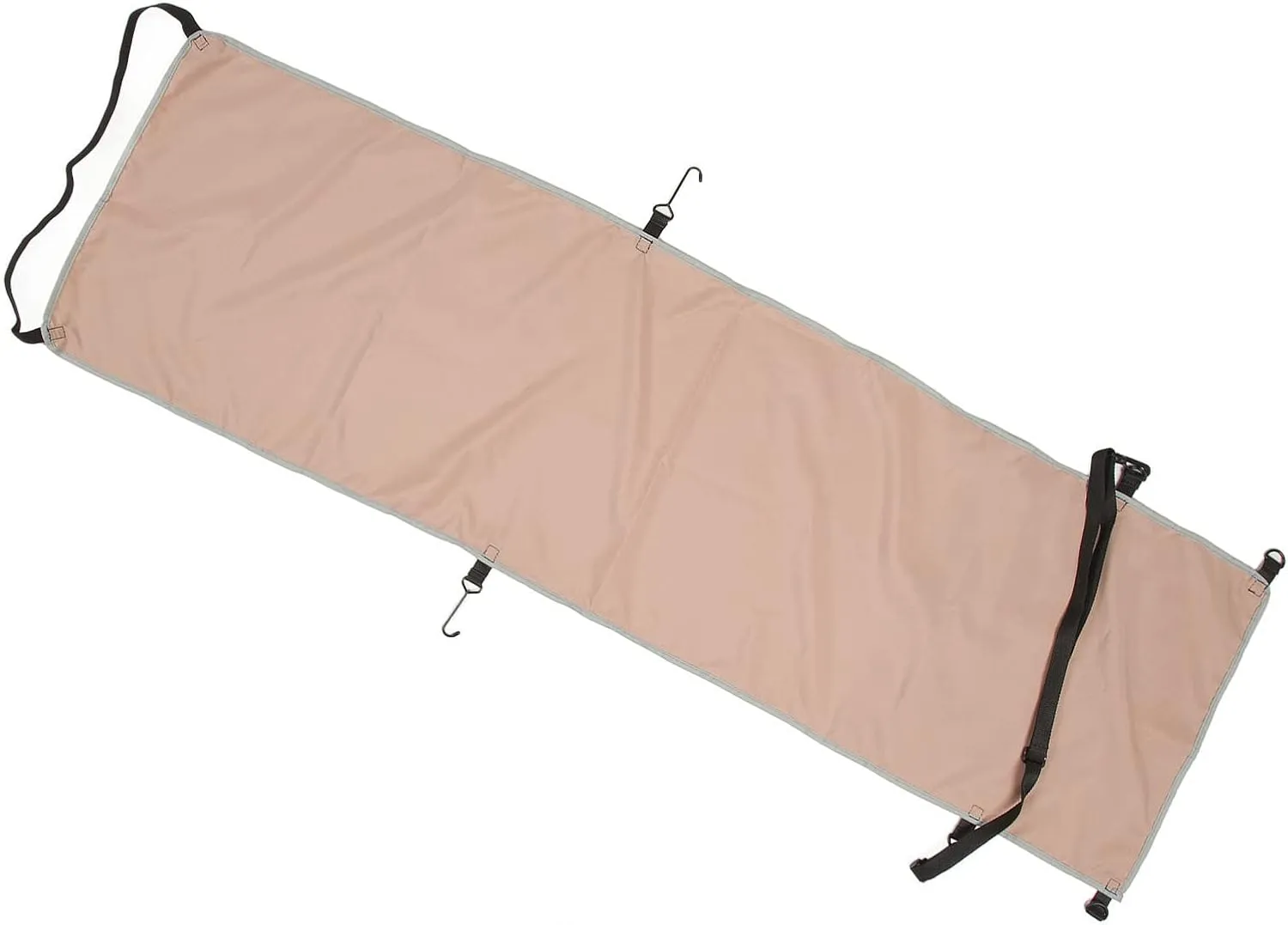 Hammock Seat Cover with Footrest, Airplane Hammock with Footrest, Practical, Ergonomic for Outdoor (Khaki)