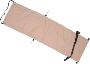 Hammock Seat Cover with Footrest, Airplane Hammock with Footrest, Practical, Ergonomic for Outdoor (Khaki)