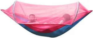 Hammock with Mosquito Net, Double Camping Hammocks Bug Net Waterproof Portable and Lightweight for Backpacking Hiking Travel Outdoor
