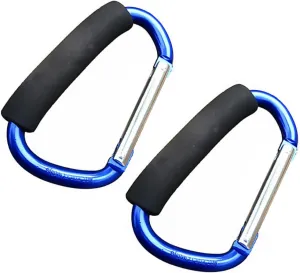 Hammocks Buckle Carabiner Buckle Aluminum Rated for Climbing Easy Install Random Color
