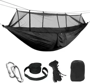 Hammocks Camping Hammock with Mosquito Net, Double Hammocks, Portable Hammocks for Backpacking, Travel, Beach, Backyard, Patio, Hiking