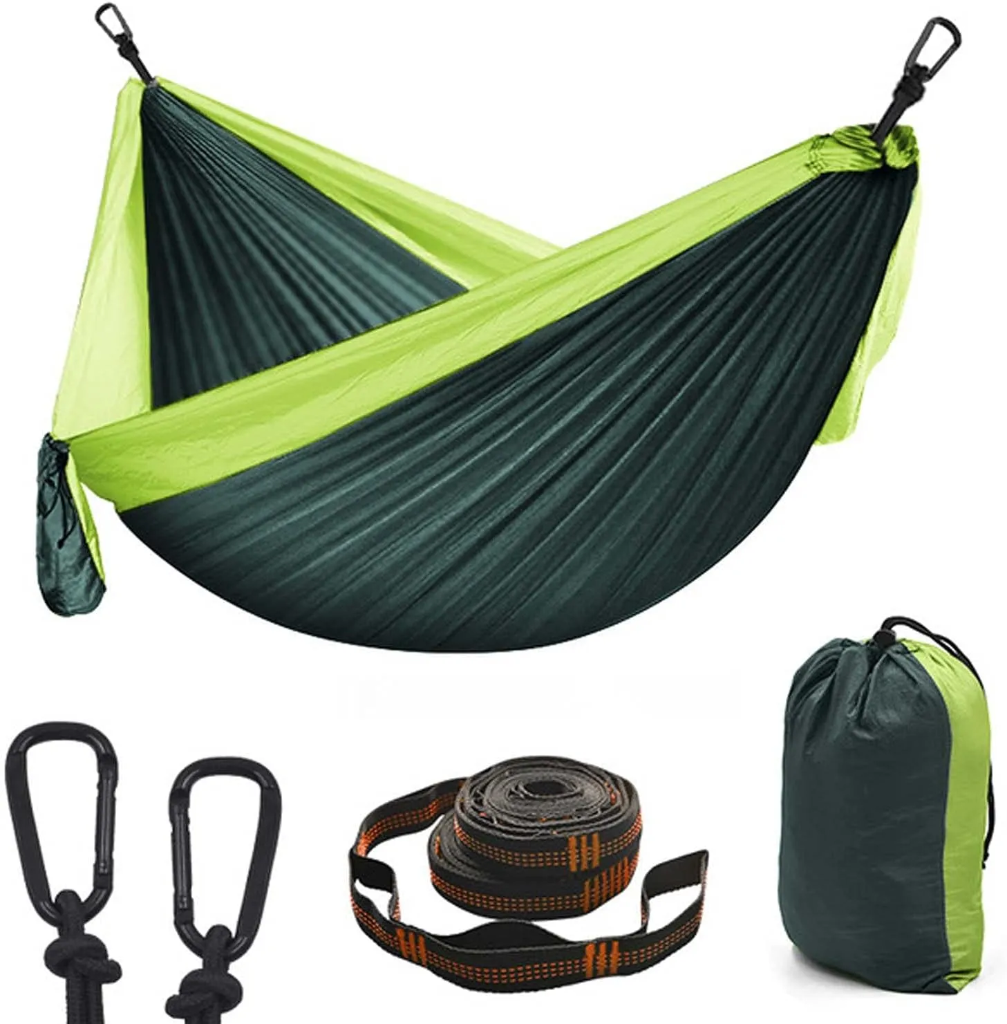 Hammocks for Outside 2 Person Heavy Duty, Hammocks for Trees Chair, Hammock Camping with Net, Quick Dry Hammock, for Backyard, Porch, Outdoor and Indoor Use
