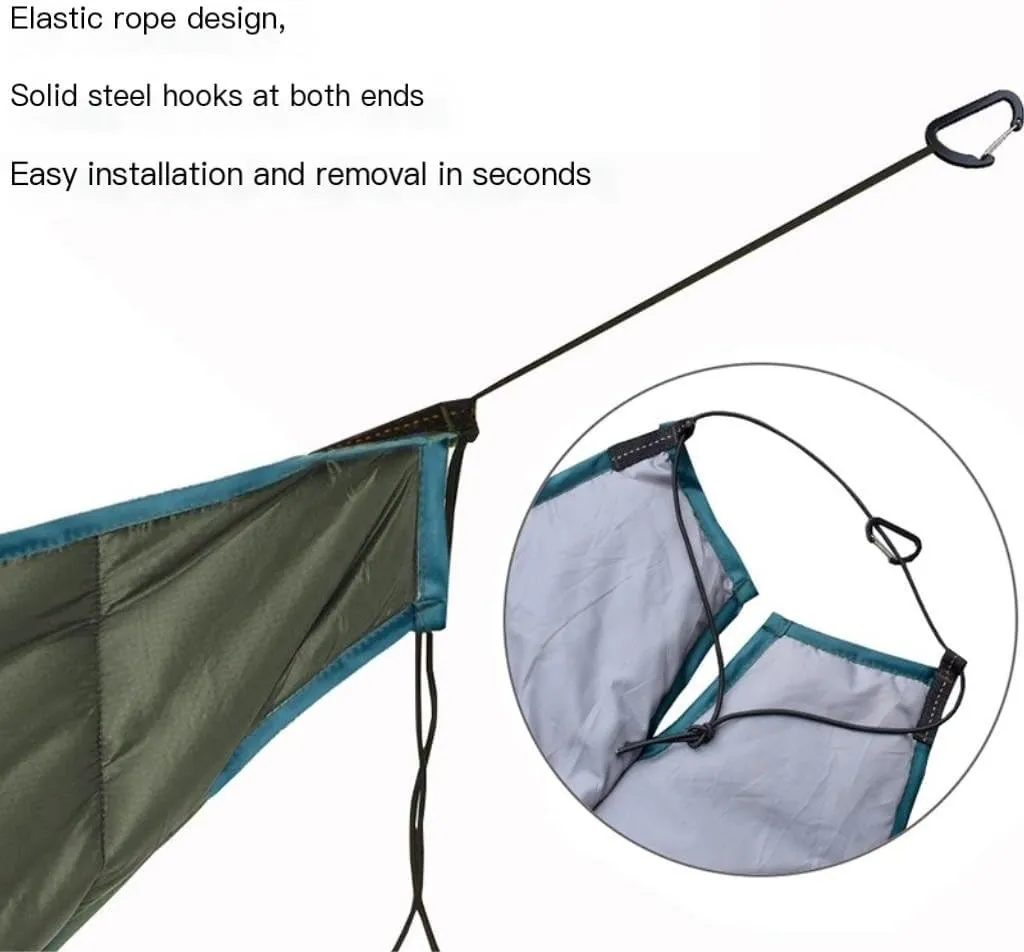 Hammocks Lightweight Nylon Outdoor Hammock Quilt Portable Single Waterproof Camping Double Hanging Chair Warm Camping Hammocks