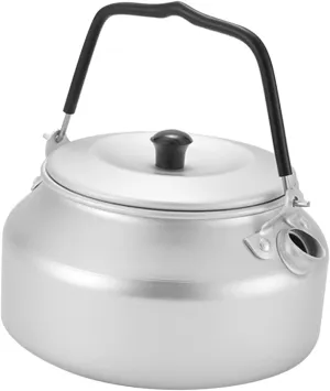 Handle-free Aluminum Kettle 0.8l Quick-boil Stovetop Portable Tea Pot for Camping