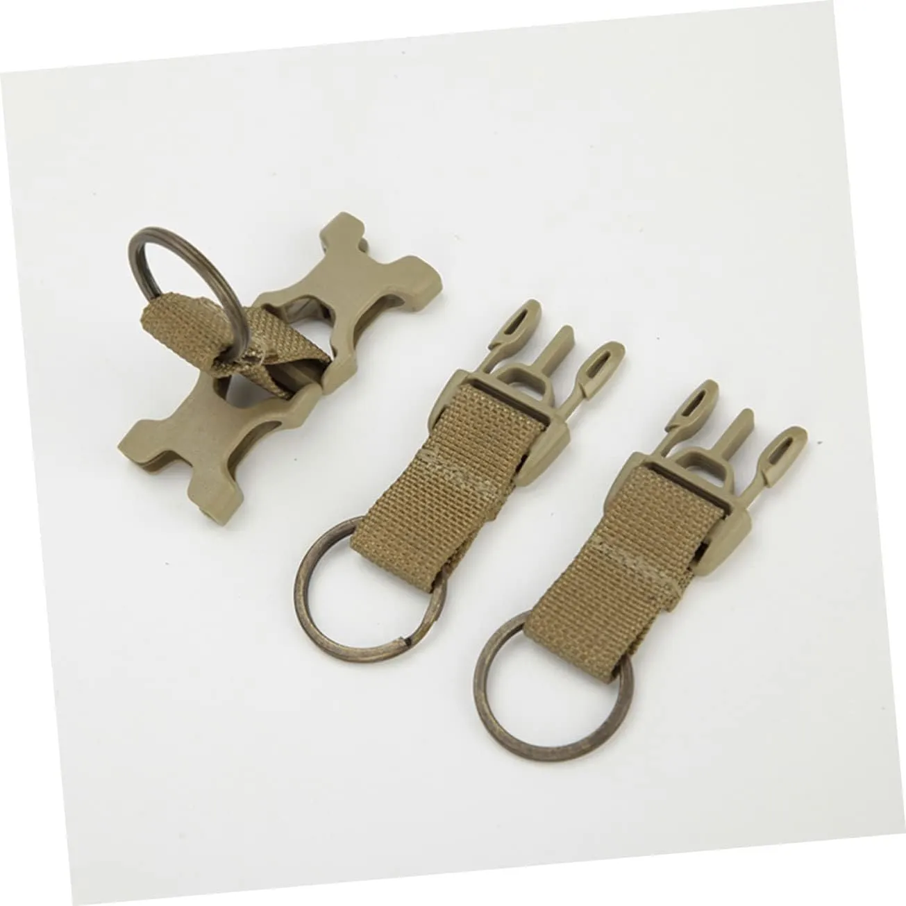 Happyyami Bag Buckle Phone Lanyard Webbing Strap Winch Tey Awning Bungee Cord Cam Large Cable Ties Belt Key Clip