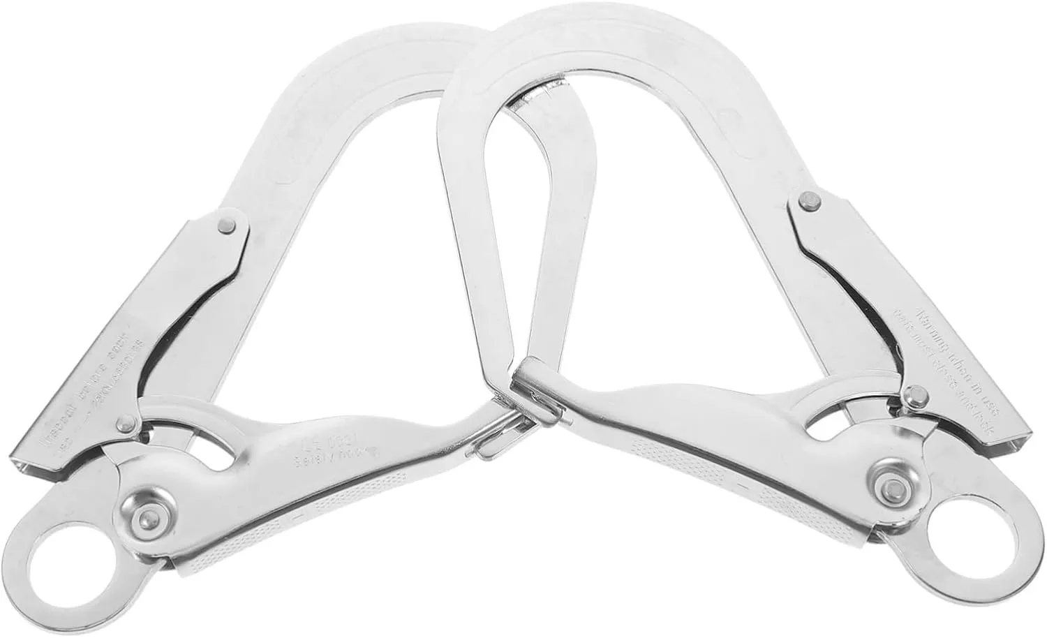 Happyyami Large Carabiner Clip Safety Lock Climbing Carabiner Hook for Outdoor Adventure Heavy Duty