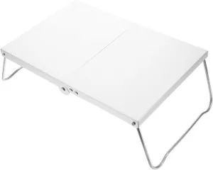 Happyyami Portable Dining Table Lightweight Folding Camping Table Heatproof for Outdoor Adventures BBQ and Picnics