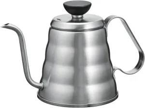 Hario Outdoor V60 Buono Metal Drip Kettle, 700ml, Silver