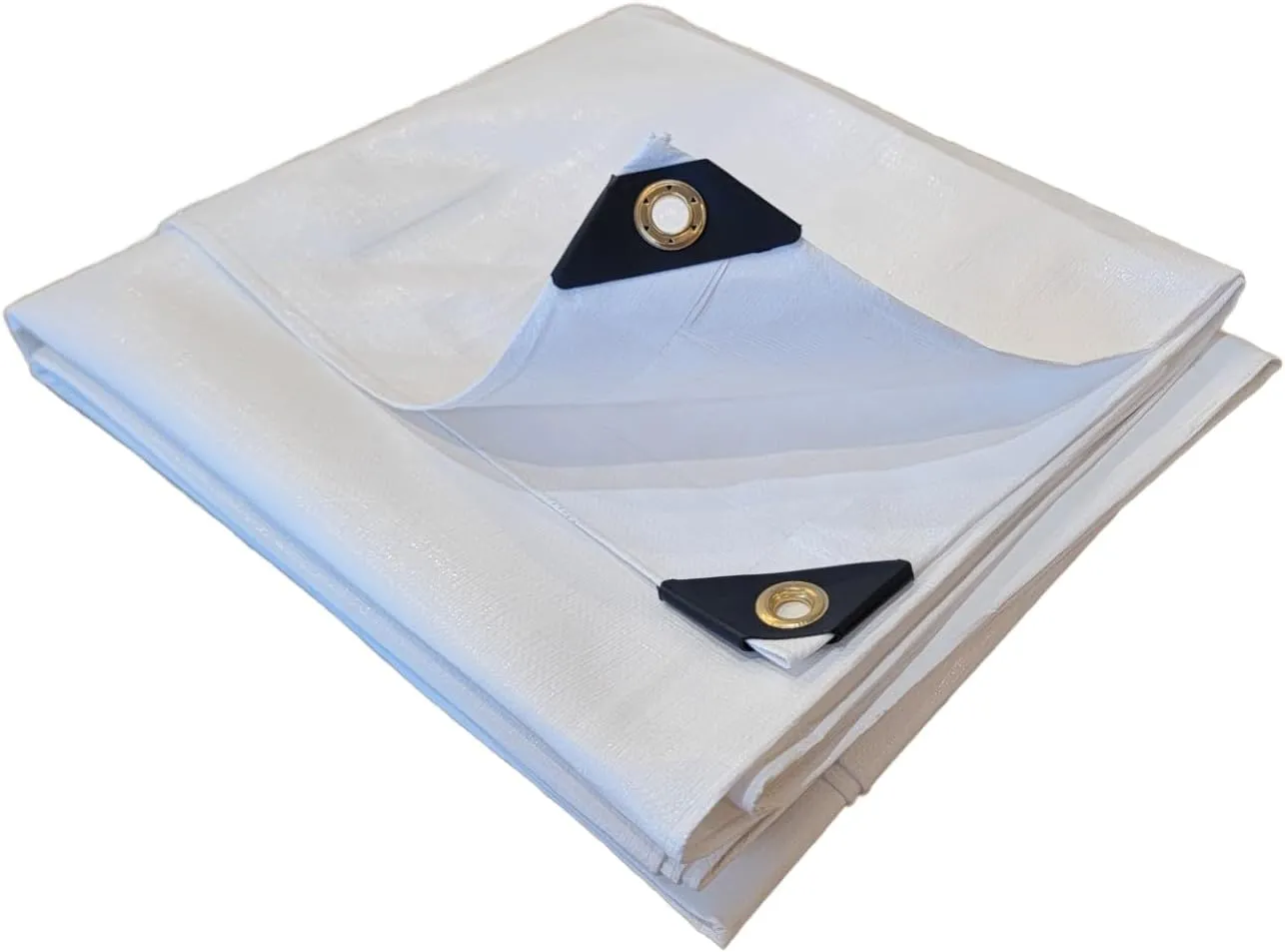 H.D. White Tarp Ultra Thick 16 Mil (Exact Sizes) (10' X 14')