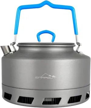 Heat Collecting Pot camping tea kettle Compact Tea Kettle Camping Backpacking Teapot portable tea kettle camping water jug portable kettle Boiling Teapot Outdoor Water Kettle/116