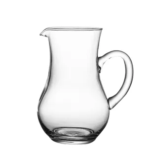 Heat Resistant Clear Glass kettle With Handle