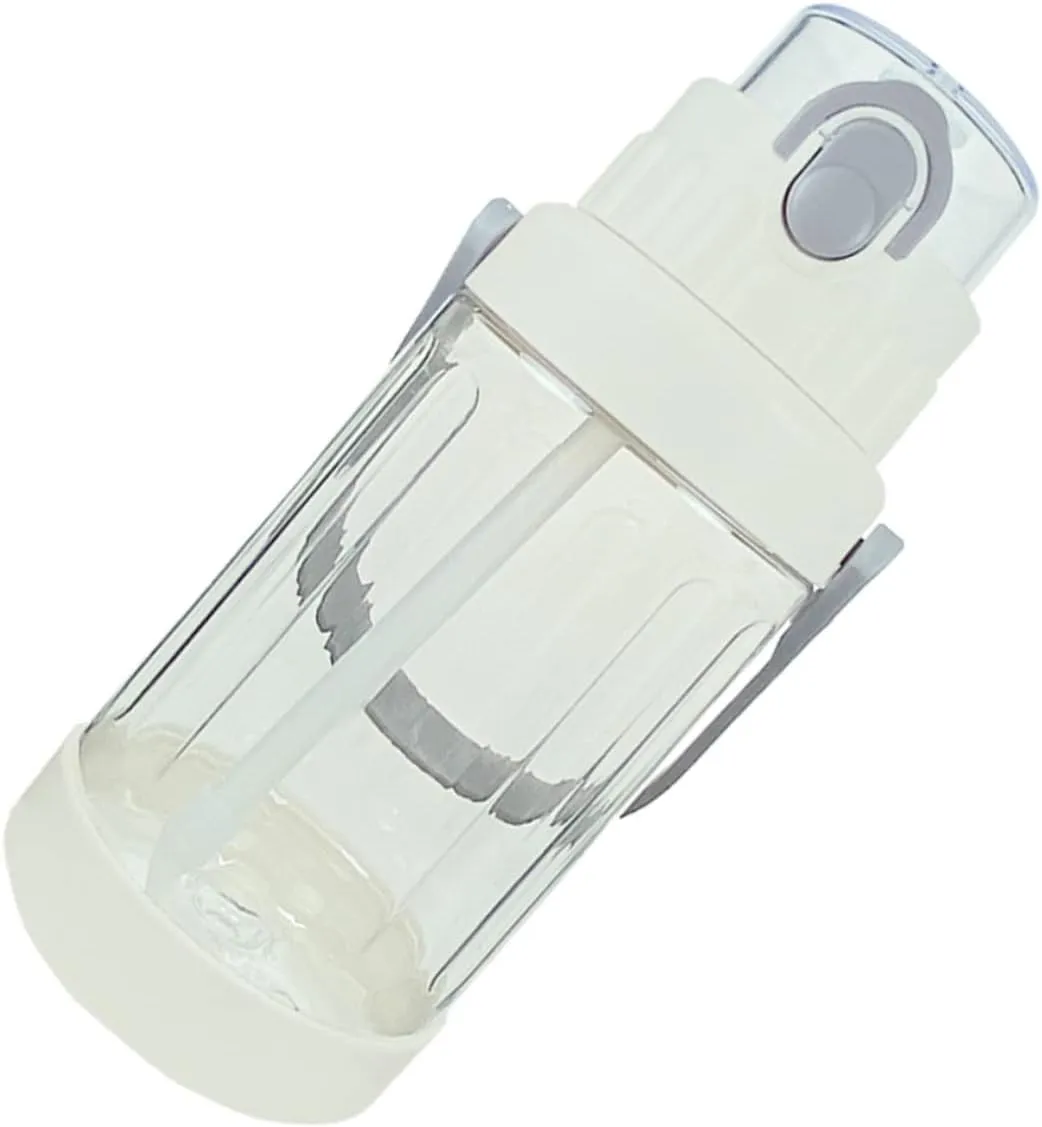Heatproof Large Capacity Travel Kettle 2000ml Sports Water Bottle Straw for Daily Use