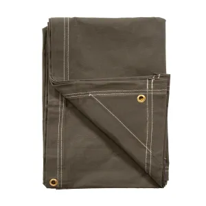 Heavy Duty Canvas Tarp - 5 X 7 Ft