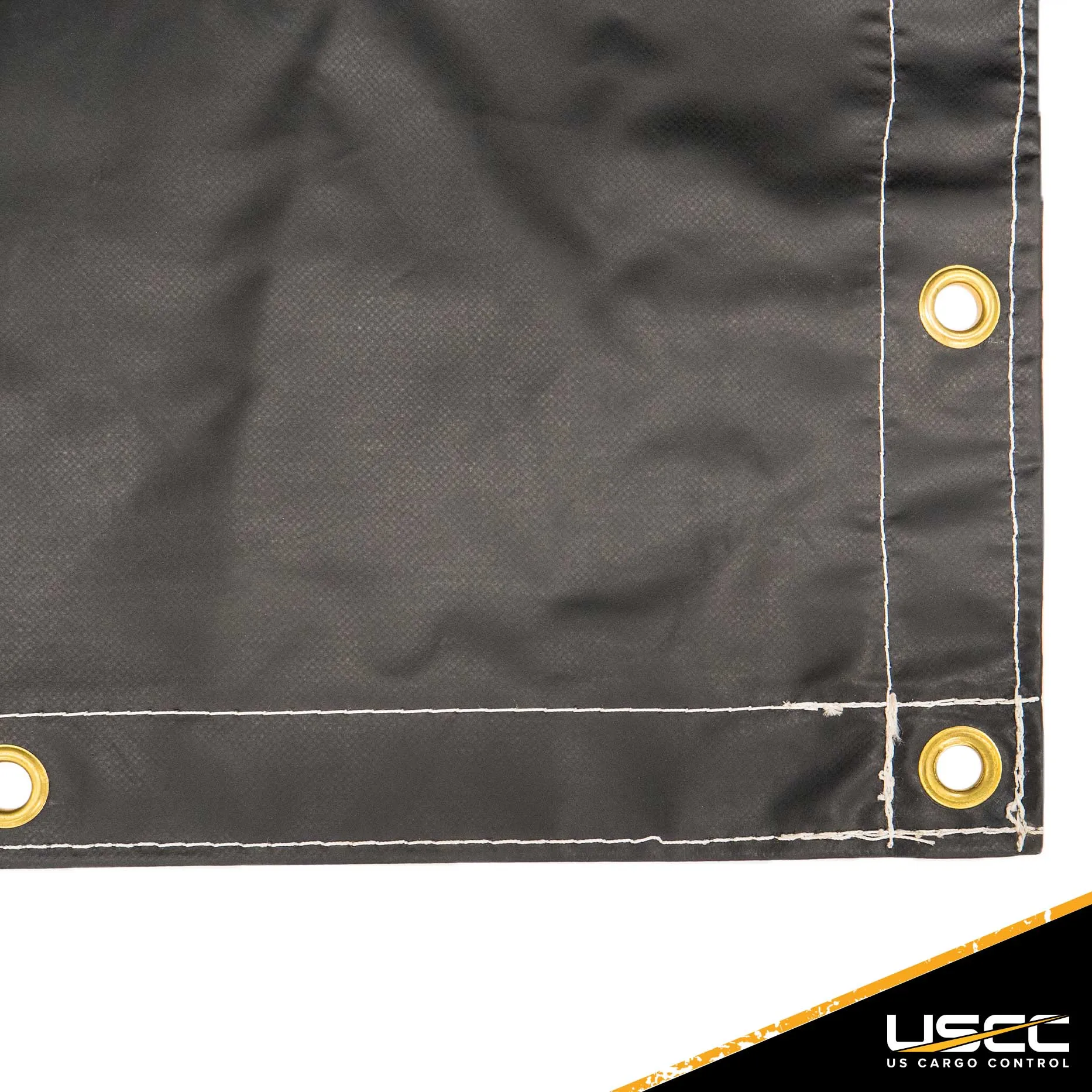 Heavy Duty Coil Tarp - 7'x7'x7' - 18 oz. Black Tarp