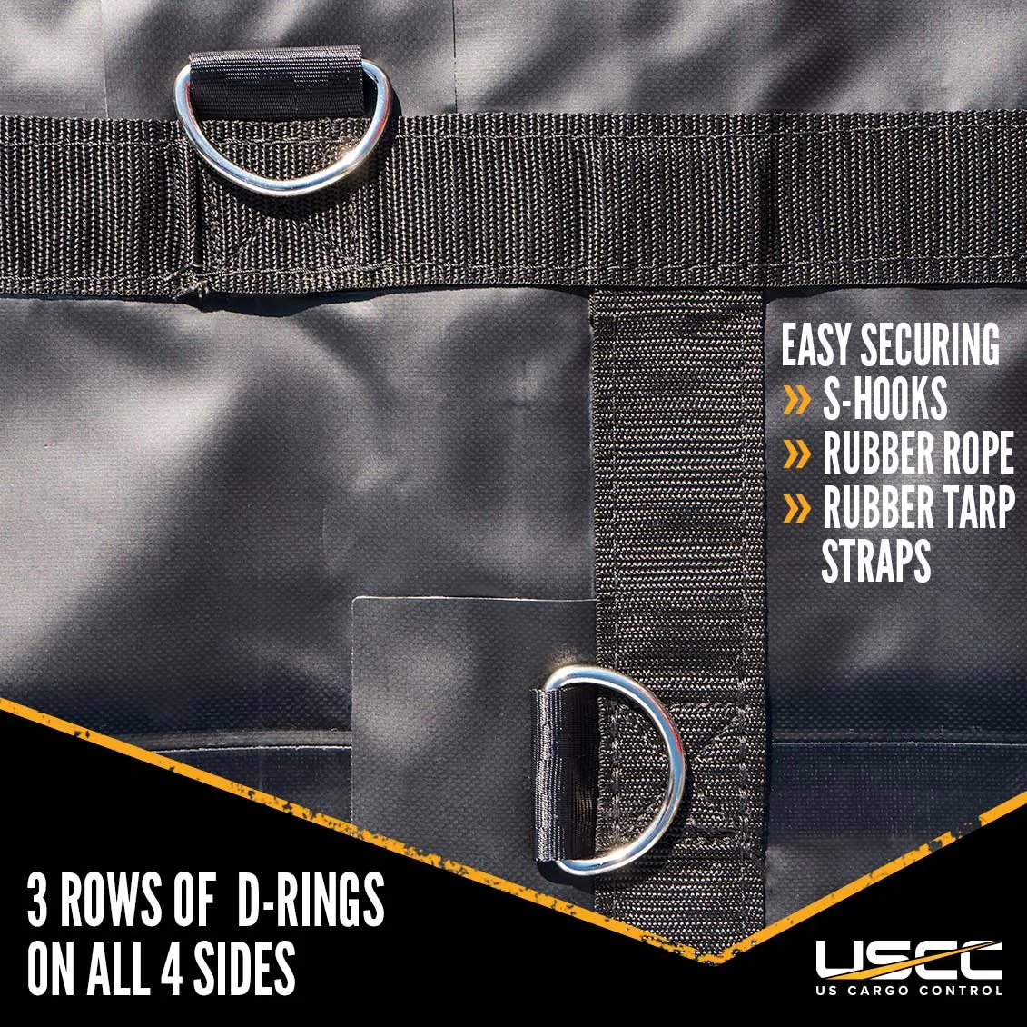 Heavy Duty Machinery Tarp - 20' x 20' - 18 oz. Black Tarp