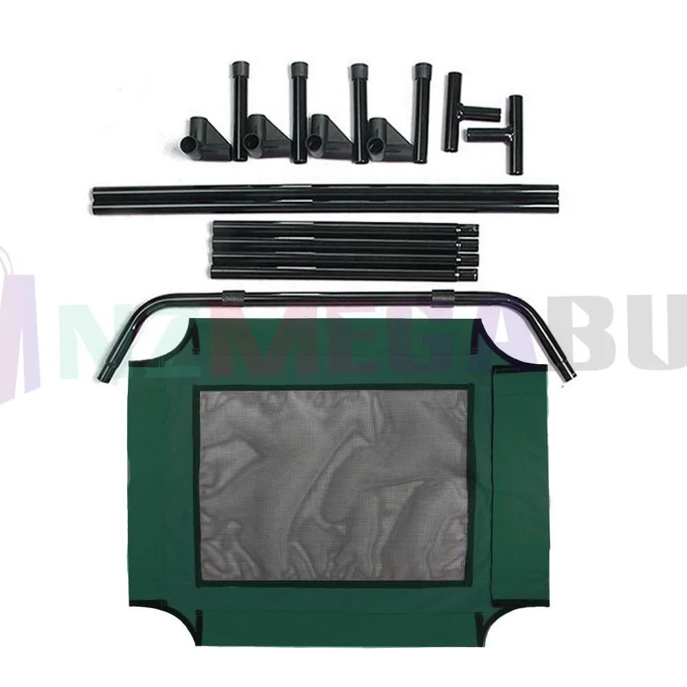 Heavy Duty Pet Dog Bed Trampoline Hammock Canvas *Green *3 Sizes