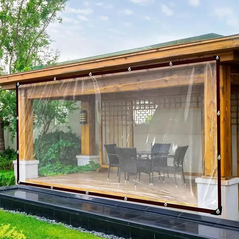 Heavy-Duty Transparent Waterproof Insulated Tarp