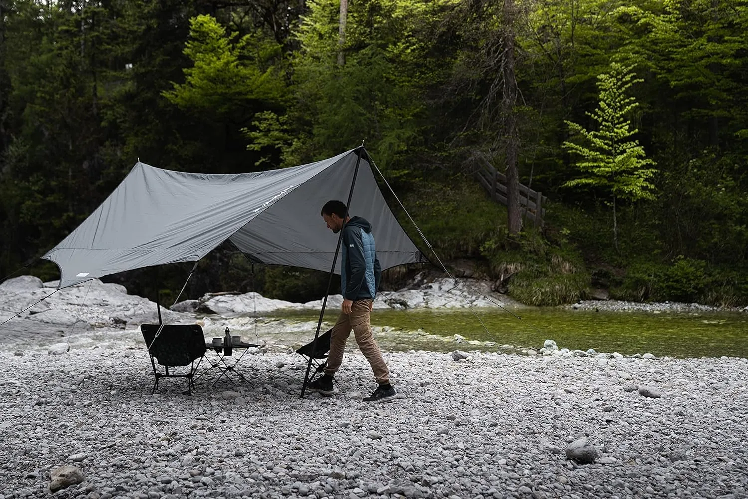 HEIMPLANET Original | Dawn Tarp XL | Waterproof Tent Tarp with 5000 mm Water Column | Supports 1% for The Planet