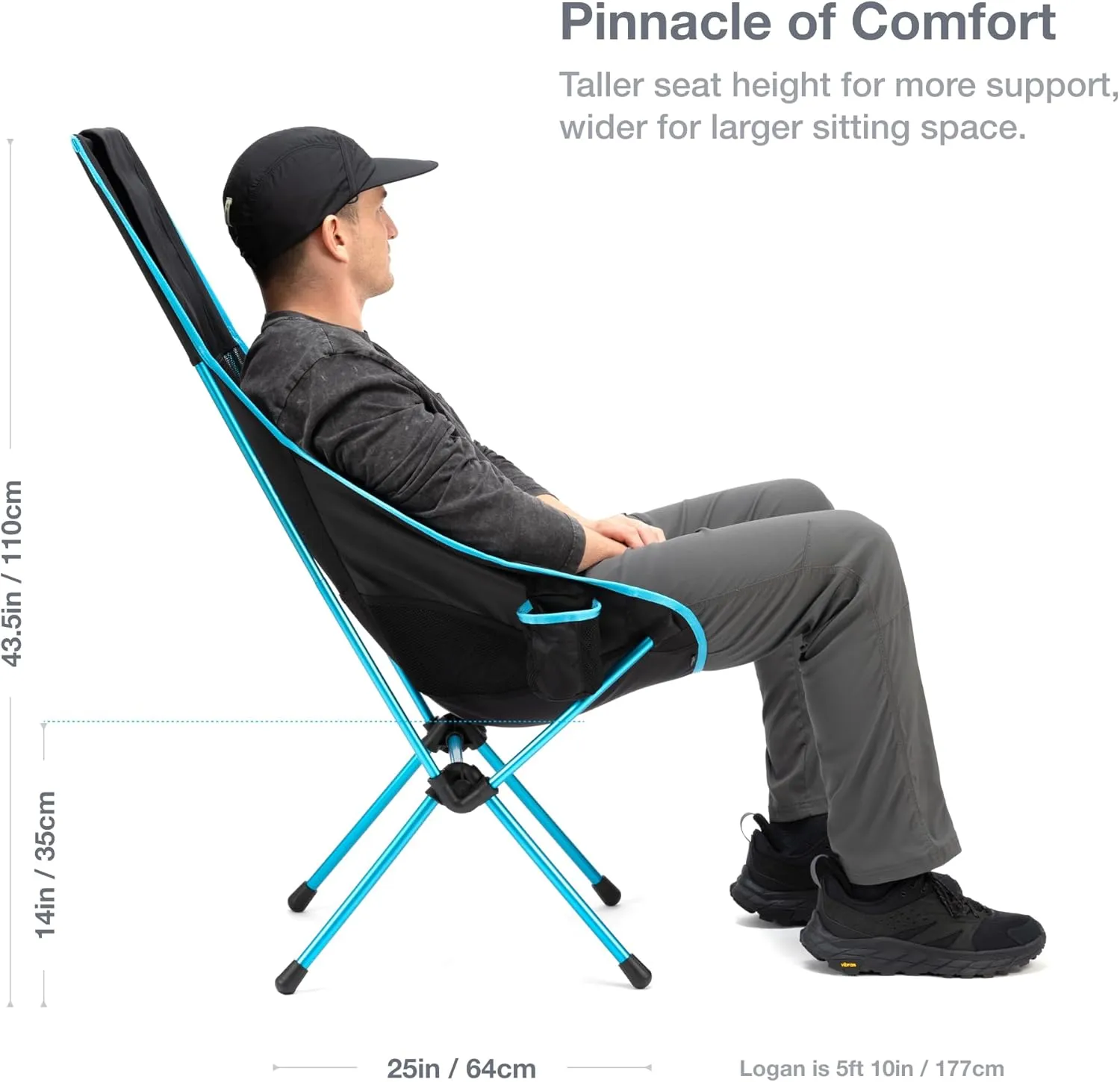 Helinox Savanna High-Back Collapsible Camp Chair