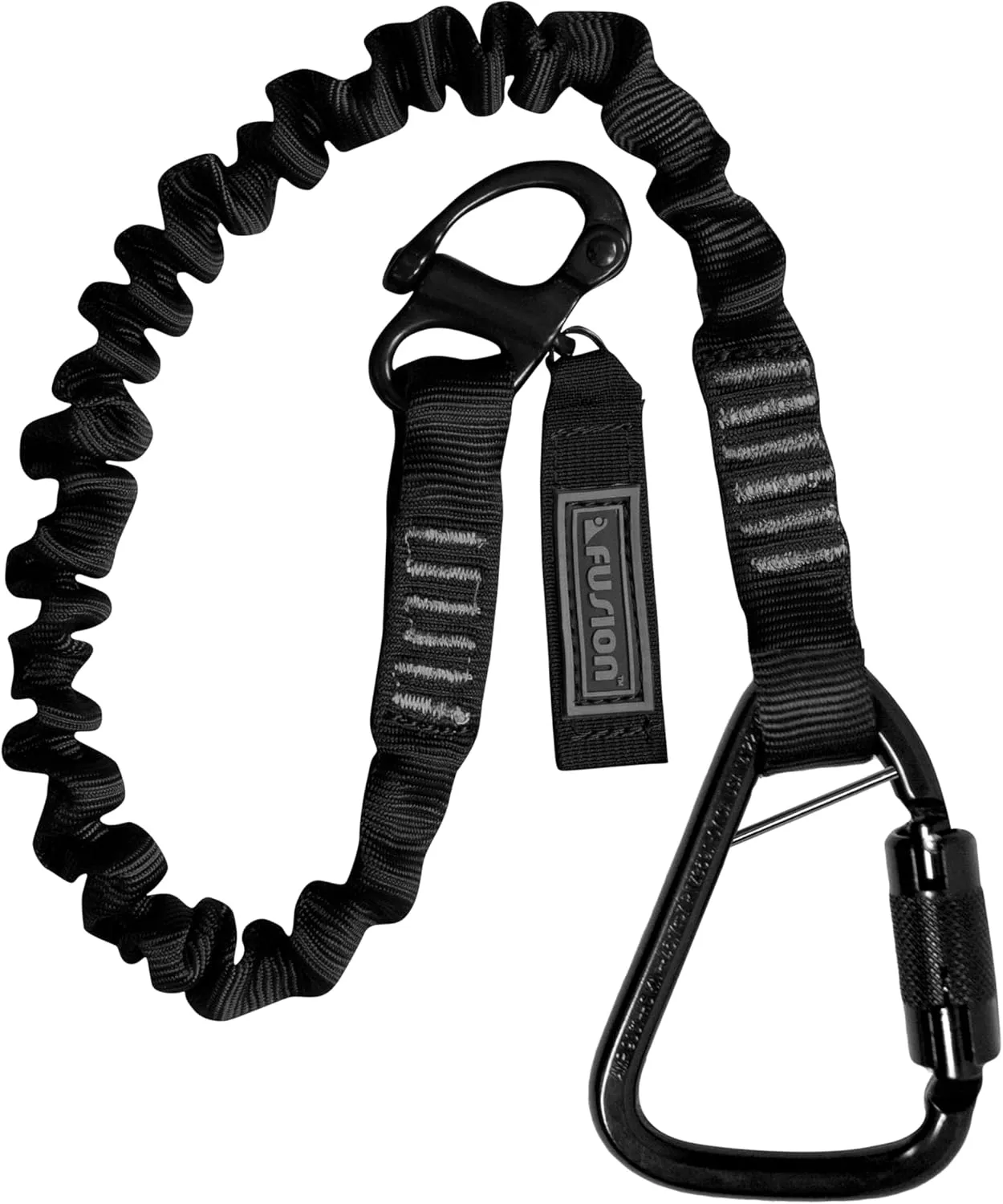 Helo Retention Lanyard Auto-Locking Carabiner and Shackle