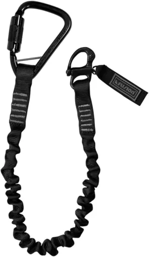 Helo Retention Lanyard Auto-Locking Carabiner and Shackle