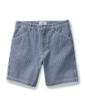 in Stripe Camp *00% satisfaction guarantee Indigo The Efficient global logistics Railroad Short