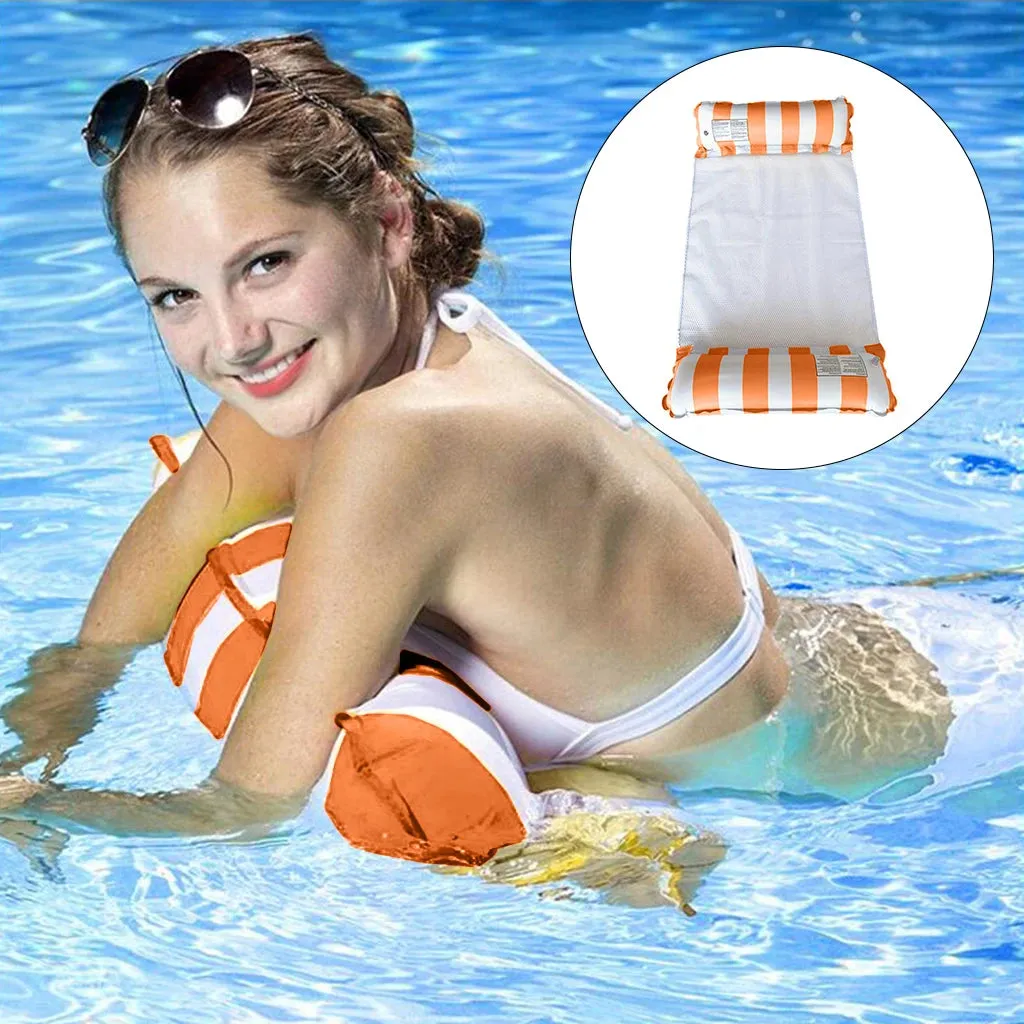 Inflatable Mattresses Water Swimming Hammock Lounge Chairs Pool Sports Toys Float Mat Toys Pools for Adults Floating Bed