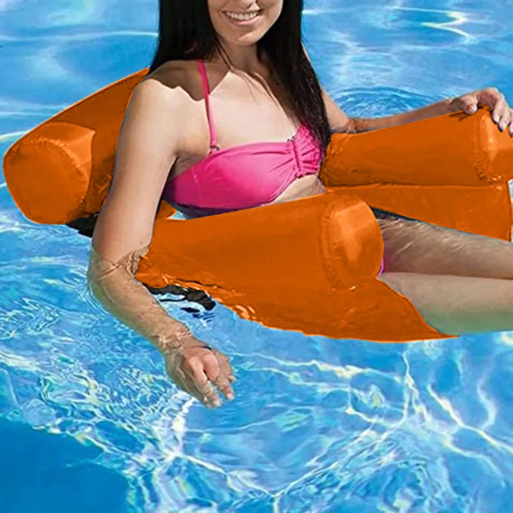 Inflatable Mattresses Water Swimming Hammock Lounge Chairs Pool Sports Toys Float Mat Toys Pools for Adults Floating Bed