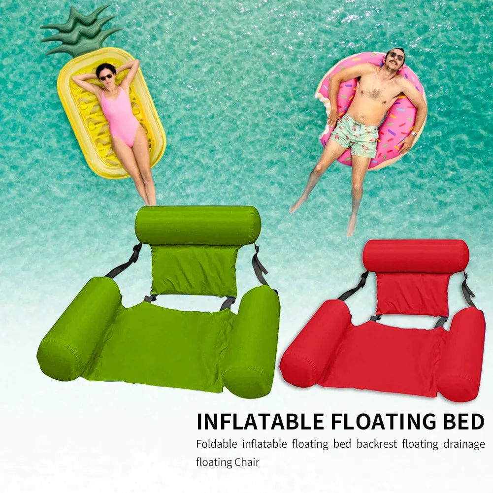 Inflatable Mattresses Water Swimming Hammock Lounge Chairs Pool Sports Toys Float Mat Toys Pools for Adults Floating Bed