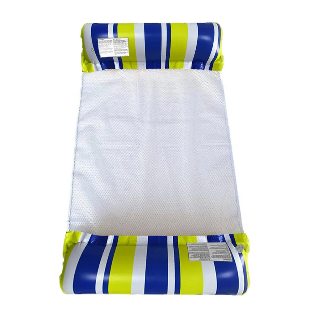 Inflatable Mattresses Water Swimming Hammock Lounge Chairs Pool Sports Toys Float Mat Toys Pools for Adults Floating Bed