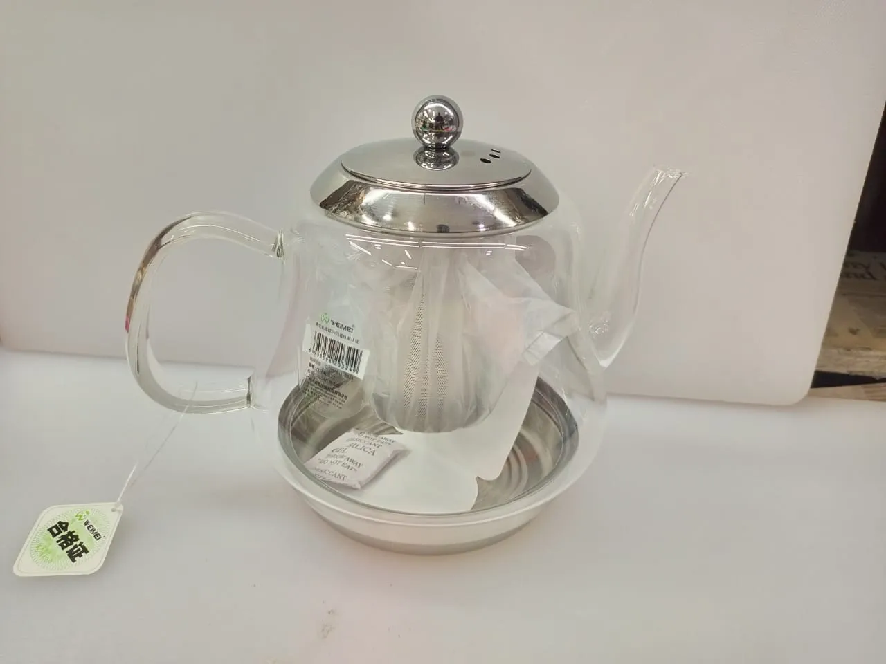 Infuser glass  tea Kettle