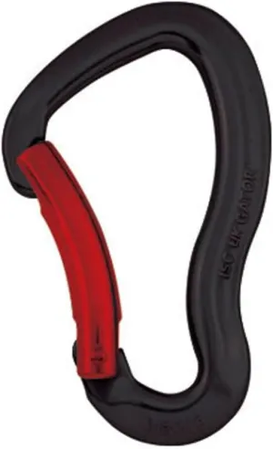 ISC Bent Gate Aluminum Utility CarabinerUtility Use Only