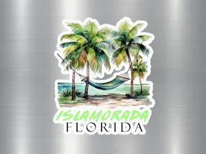 Islamorada Florida Hammock Sticker