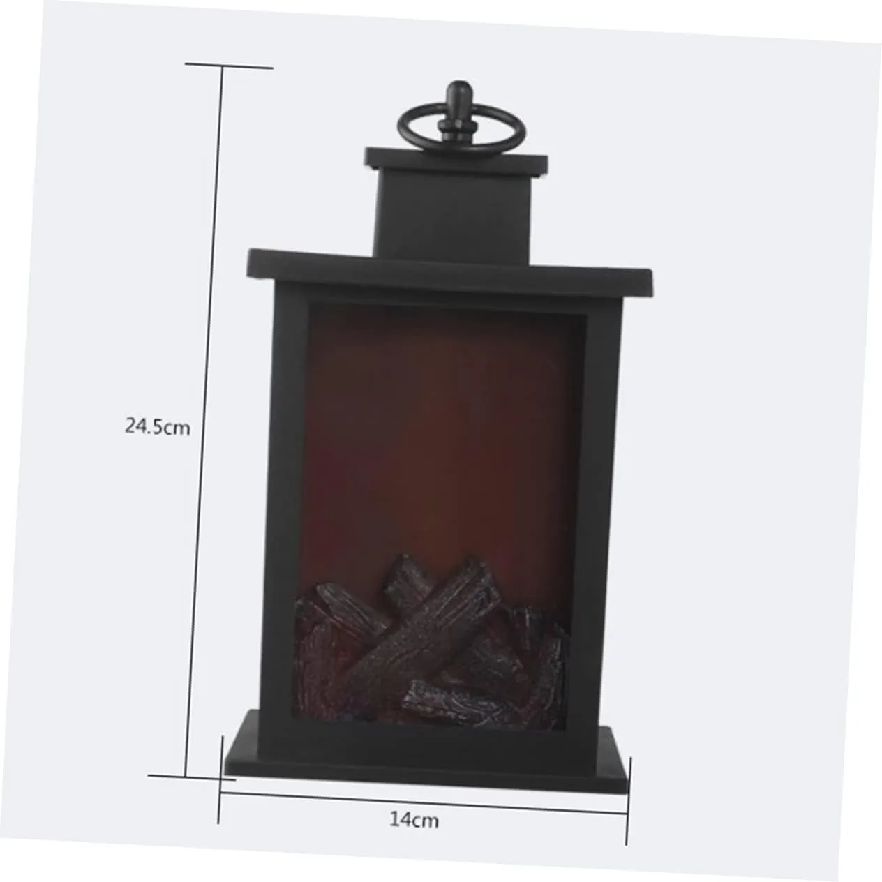 jojofuny Led Solar Lanterns Outdoor Flame Lamp Decorative Solar Yard Light for Garden Tent Christmas Decorative Lamp