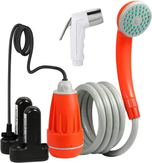 KEDSUM Portable Shower, Portable Camp Shower Pump with Rechargeable Battery, Portable Shower for Camping, Portable Outdoor Shower Head for Camping, Hiking, Traveling(  Handheld Sprayer)