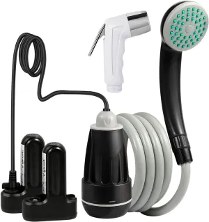 KEDSUM Portable Shower, Portable Camp Shower Pump with Rechargeable Battery, Portable Shower for Camping, Portable Outdoor Shower Head for Camping, Hiking, Traveling(  Handheld Sprayer)