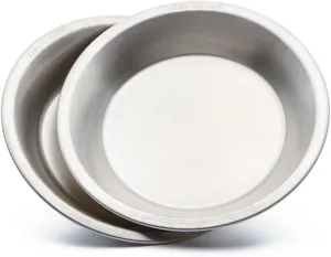 Kelly Kettle Camping Plates – Can Also Be Used As Camping Bowls or a Camp Fry Pan Stainless Steel Plates come as a set of 2 – 7.75 inches in Diameter and 1 Inch Deep.
