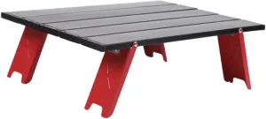 KESYOO Foldable Picnic Table Folding Tables Aluminum Alloy Red