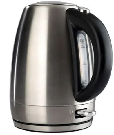 Kettle 360 Degree Cordless Stainless Steel Brushed 1.7L 2200W "Milan"