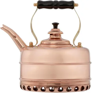 Kettles Buckingham Solid Copper No. 1 Copper Finish 1.9 Quart Teakettle